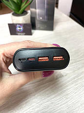 Power Bank KP PD-24 20000 mAh 18W2xUSB Повербанк, портативна батарея зі швидкою зарядкою, фото 4