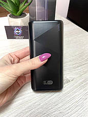 Power Bank KP PD-24 20000 mAh 18W2xUSB Повербанк, портативна батарея зі швидкою зарядкою, фото 3