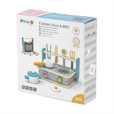 Набір кулінара Viga Toys PolarB Складна плита з грилем (44032), фото 2
