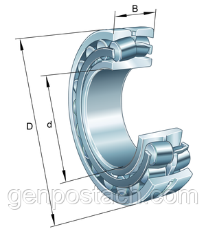 Підшипник 53513 Н (22213 EJW33) TIMKEN/США, фото 2