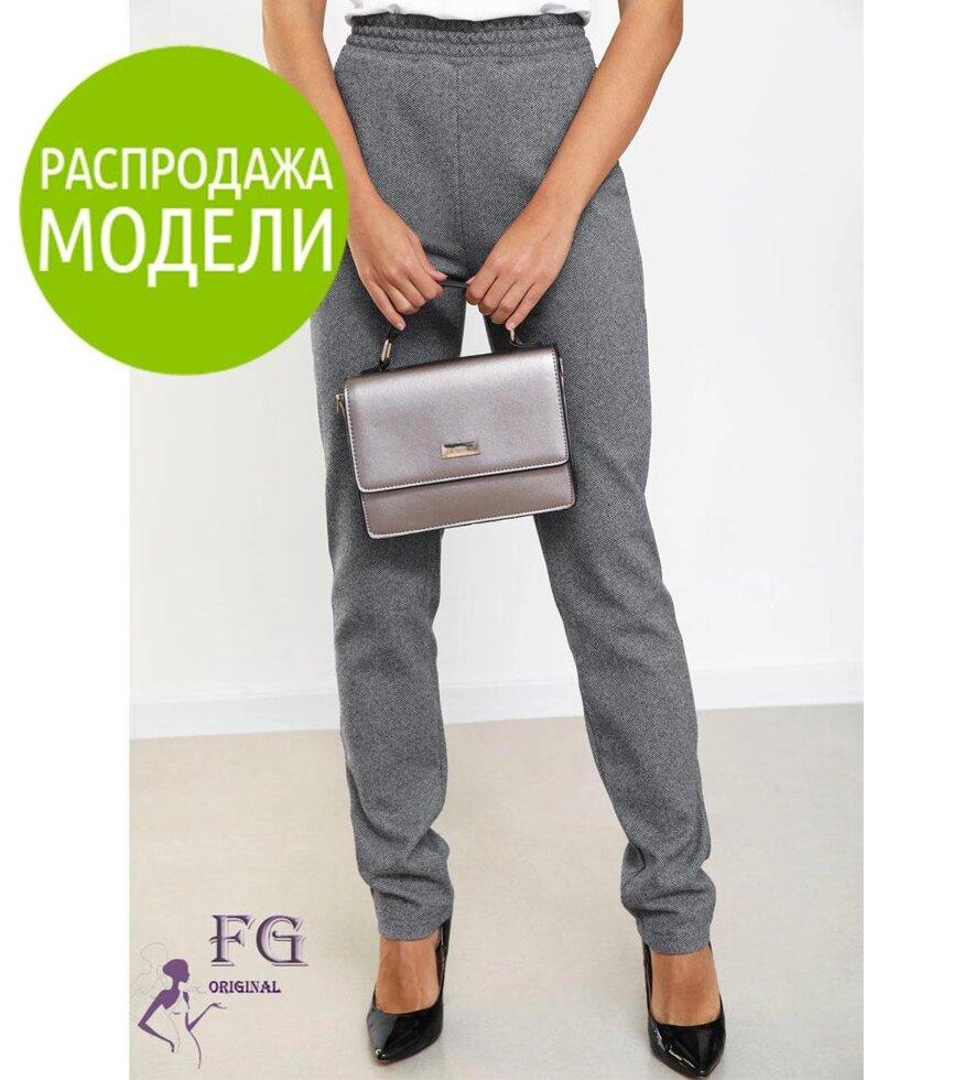 Теплі прямі жіночі штани Domino| Норма і батал | Розпродаж моделі