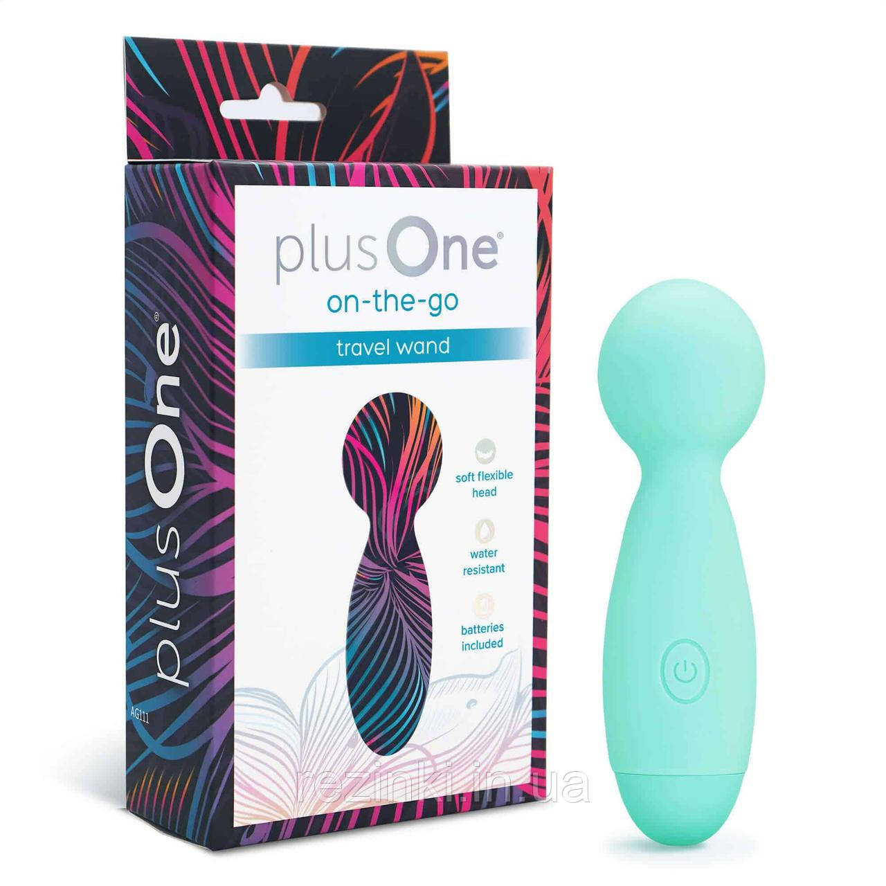 Вібратор Plus One On-The-Go Travel Wand - mini vibrator