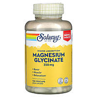 Solaray, Magnesium Glycinate 350 мг (120 капс.), глицинат магния