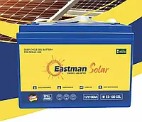 Мощная аккумуляторная батарея Eastman Solar ES-100 GEL 12V 100Ah