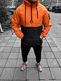 Чоловіча куртка анорак Stone Island M1209 жовтогаряча S, L, XL, фото 6