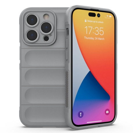Силіконовий чохол Wavy для iPhone 14 Pro Max Silver