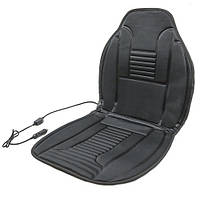 Накидка з підігрівом для автомобільного сидіння, чорна (12V, 35/45W, розмір:96x46см) EL 100 576