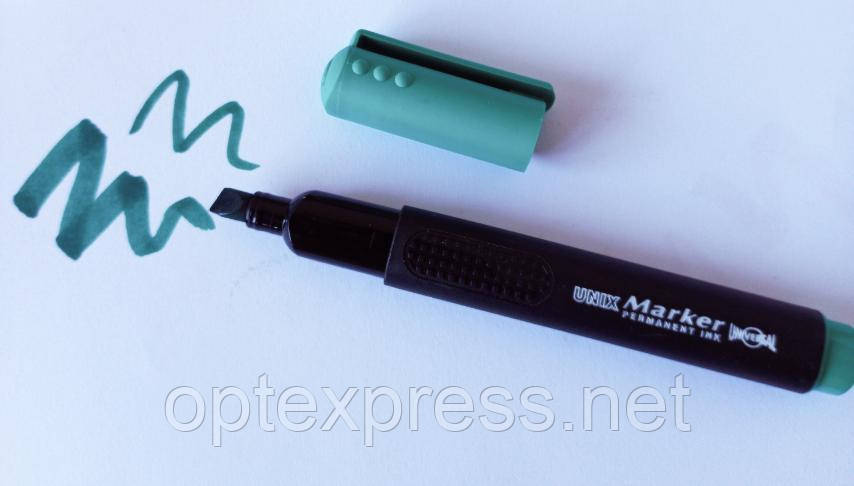 Маркер перманентний UNІX зелений, фото 1