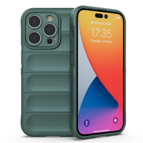 Силіконовий чохол Wavy для iPhone 14 Pro Max Pine Green