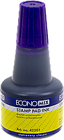Штемпельна фарба (30 мл, фіолетова) EconoMix E42201-12