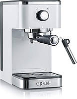 Эспрессо-машина Graef ES401EU Salita 1400 Portafilter белая(маленький дефект резервуара води)