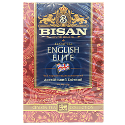 Чай чорний англійський елітний Бісан Bisan english elite 100g 15шт/ящ (Код: 00-00010299)