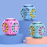 Дитяча іграшка головоломка антистрес Puzzle Ball Magic Bean Fidget Cube Spinner Gyro арт.JY990572 акційна