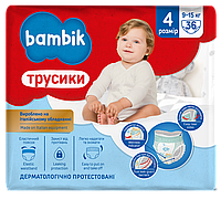 Подгузники трусики для детей Bambik 4 MAXI 9-15 кг 36 шт