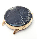 Дисплей samsung galaxy watch active 2 (sm-r830) 40 мм модуль золото оригінал з розборки (розбитий), фото 2