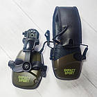 Кріплення адаптер на шолом для навушників Earmor, Wаlkers, Impact Sport - Green (Чебурашка), фото 9