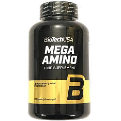 Амінокислоти Biotech USA Mega Amino (100 таблеток.)