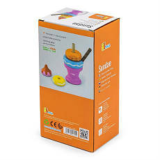Іграшкові продукти Viga Toys Дерев'яна пірамідка-морозиво, рожевий (51321), фото 5