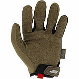 Рукавички тактичні Mechanix Wear Original Brown MG-07, фото 4