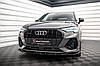 Сплітер Audi Q3 F3 S-line тюнінг обвіс губа спідниця елерон (V1), фото 2