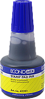 Штемпельна фарба (30 мл, синя) EconoMix E42201-02