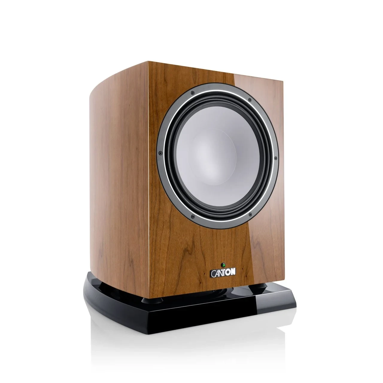 Canton Vento Sub 12 Walnut High Gloss