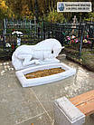 Пам'ятник з мармуру № 227, фото 2