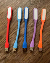 Гнучка USB LED-лампа, міні ліхтарик USB, підсвічування, LED світильник, фото 6