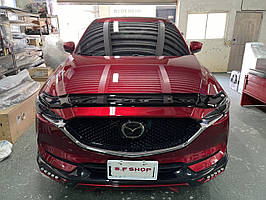 Дефлектор капота (мухобойка) Mazda CX-5 2017+ HIC