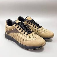 Светлые Летние Мужские Кроссовки Цвета Койот Обувь Больших Размеров Rosso Avangard DolGa Coyote Nub Perf BS