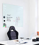 Дошка "2х3" скляна магнітна 60х80см, колір блакитний (TSZ86N), фото 6