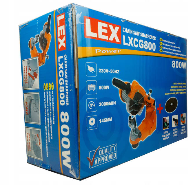 Станок точильний для заточки цепи LEX LXCG800: продажа, цена в