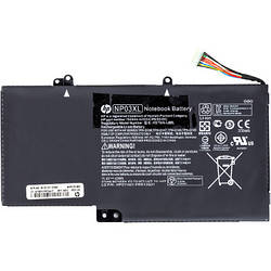 Акумулятор до ноутбука HP Envy 15-U010DX (NP03XL) 11.4V 43Wh (NB460847)