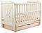 Ліжко Babyroom Умка DUMYO-3 маятник, ящик, відкидний бік бук слонова кістка, фото 3