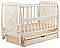 Ліжко Babyroom Умка DUMYO-3 маятник, ящик, відкидний бік бук слонова кістка, фото 5