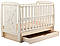 Ліжко Babyroom Умка DUMYO-3 маятник, ящик, відкидний бік бук слонова кістка, фото 6