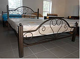 Металеве двоспальне ліжко Джоконда, фото 3
