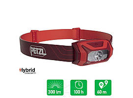 Ліхтарик налобний Petzl TIKKINA 300 (red)