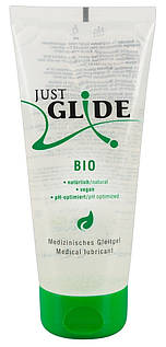 Органічний лубрикант на водній основі в органічній упаковці JUST GLIDE BIO 200 ML