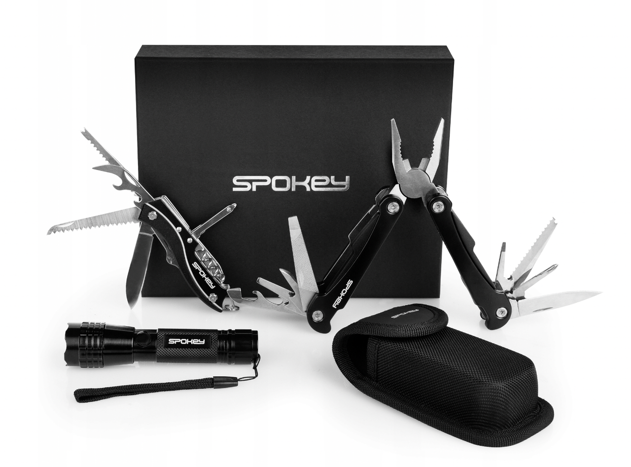 Мультитул тактичний + ліхтар Spokey BOLD 27 w 1
