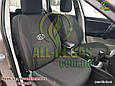 Чохли на сидіння Volkswagen Polo V 2009- (цільний) / автомобільні чохли на Фольксваген Поло 5 "Nika Lux", фото 7