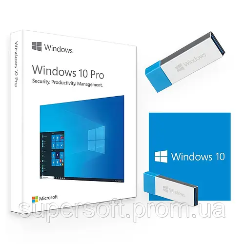 Купить Программное обеспечение Windows 10 Professional Full, BOX (FQC ...