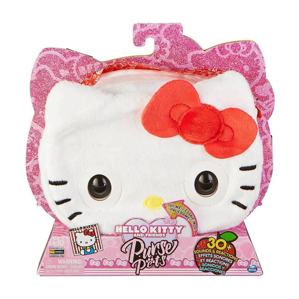 Сумочка, Purse Pets, Hello Kitty, білий