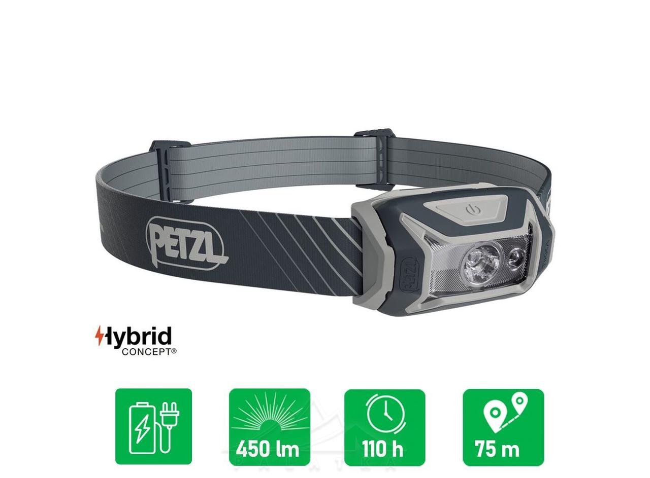 Ліхтарик Petzl TIKKA CORE 450 (grey)