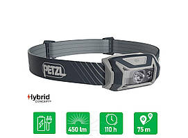 Ліхтарик Petzl TIKKA CORE 450 (grey)