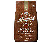 Кофе Merrild Dansk Klassisk в зернах 1 кг