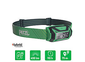 Ліхтарик Petzl TIKKA CORE 450 (green)
