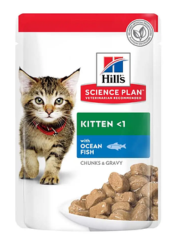 Корм вологий для кошенят і котів у період вагітності та годування Wet SP Kit FS 85г, Океанічна риба