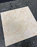 Глянцева плитка під мармур 60х60 см Крамограніт, фото 2