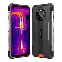 Захищений смартфон Blackview BL8800 Pro (8/128GB, 5G) Акумулятор 8 380 мАг Orange